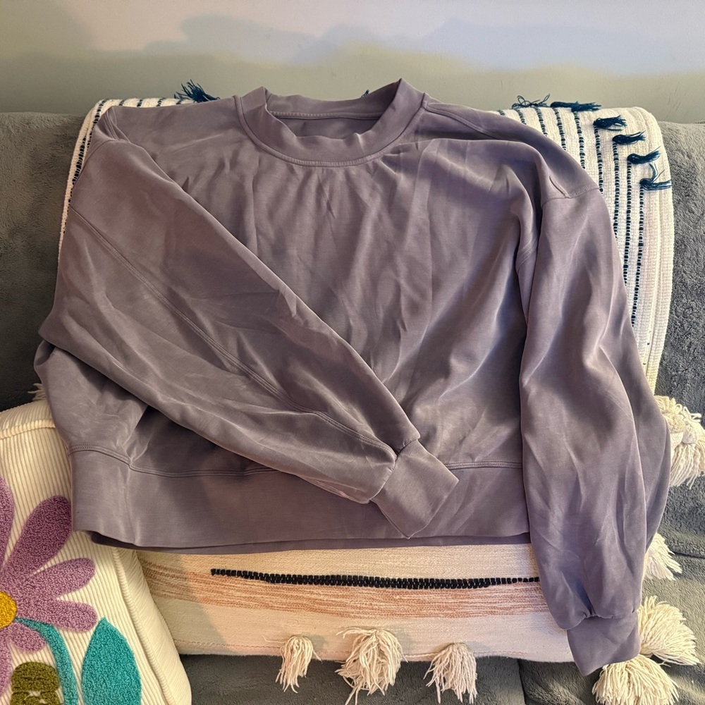 lululemon athletica Purple Sweatshirt